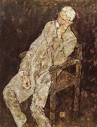 Egon Schiele, Portrait of Johann Harms
